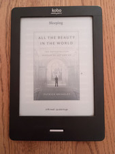 Kobo Touch Black E-Reader 6" Display 2GB Memory Wi-Fi (N905C) Fully Working