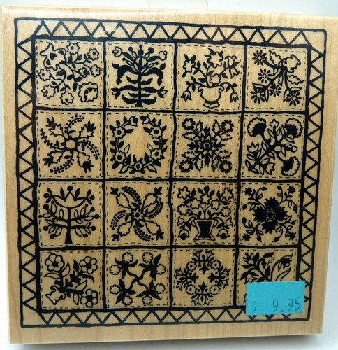 Nip psx quilt rubber stamp - quilt,