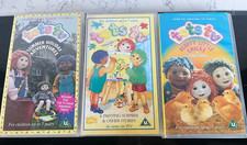 3 x Tots TV VHS Videos -