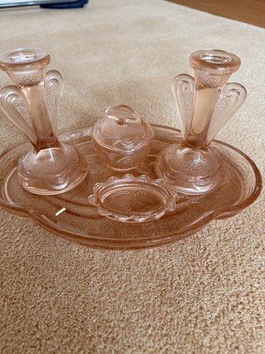 Vintage pink glass - vintage,