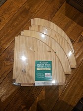 4 × Solid Pine Shelf Kits