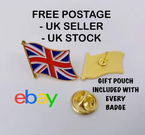 Union jack pin - pin, badge