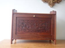 Vintage mahogany wall cupboard