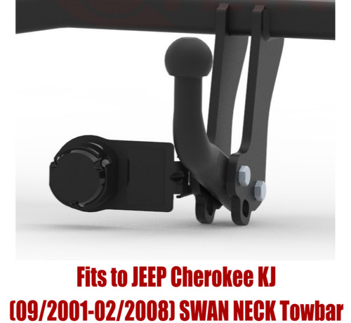Swan neck tow bar - swan, jeep