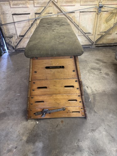 Vintage wooden gym vaulting - wooden,