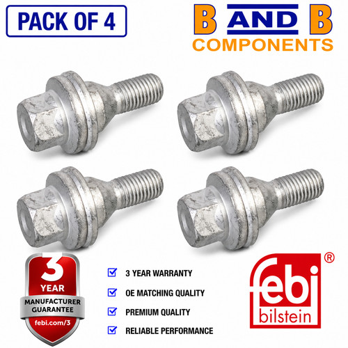 Febi 46664 wheel bolts - 46664, x4