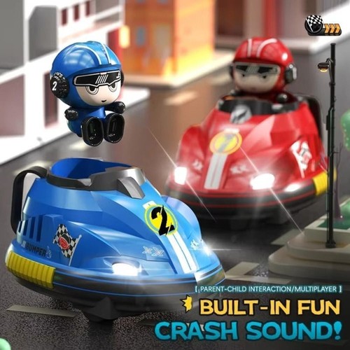 Light battle bumper car toy - rc,