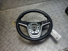 VAUXHALL INSIGNIA A 08-17 STEERING WHEEL (LEATHER) WITH MULTI FUNCTION SWITCHES 