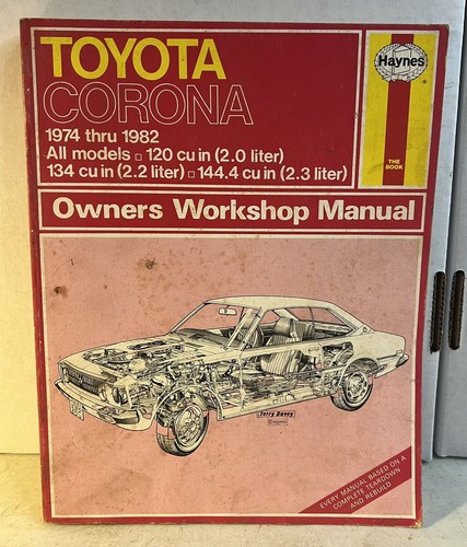Haynes toyota corona 1974 - toyota,