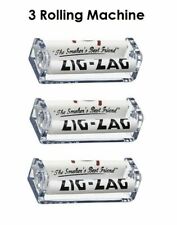3 x  Zig Zag hand Cigarette Tobacco Rolling Machine  New Zigzag