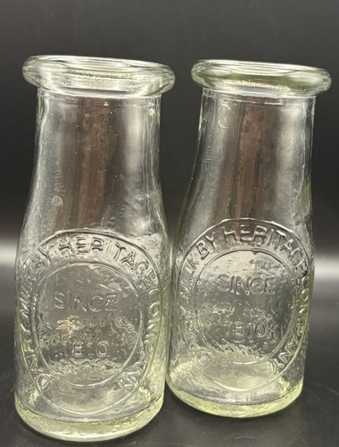 Vintage style glass milk - vintage,