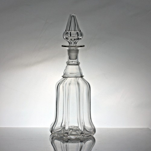 Victorian pillar bell decanter