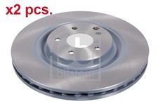 X2 PCS FRONT BRAKE DISC ROTOS