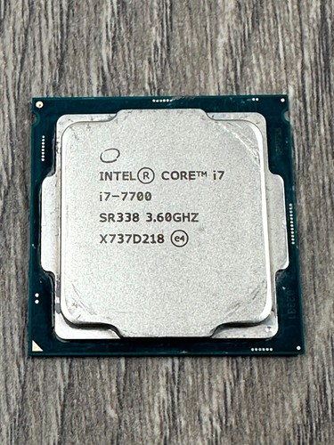 Intel core 7700 - intel, silver