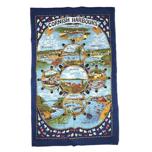 Vintage cornish harbours - vintage,