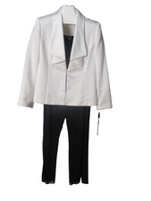 NWT TAHARI LUXE 12P White &