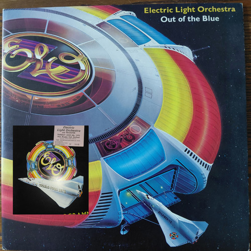 Elo out the blue vinyl - out,