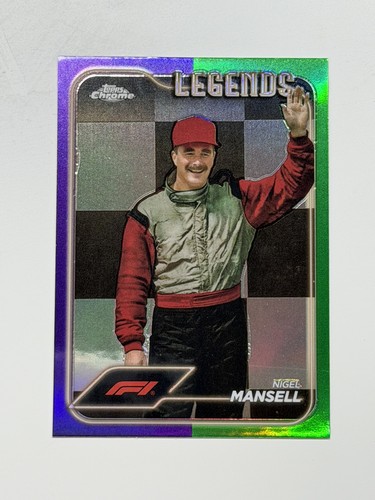 2024 topps chrome nigel - topps, f1