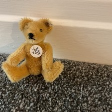 Steiff Vintage Teddy Club Bear 1997 Tag Button Very Good Condition 10cm