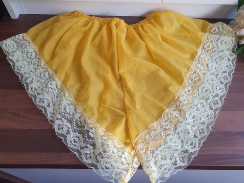 Vtg style slippery - poly, nylon
