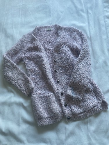 Pretty girls pink cardigan age - pink,