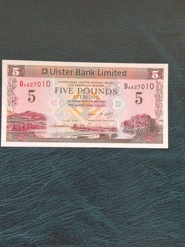 Five pound note 5 - -, –