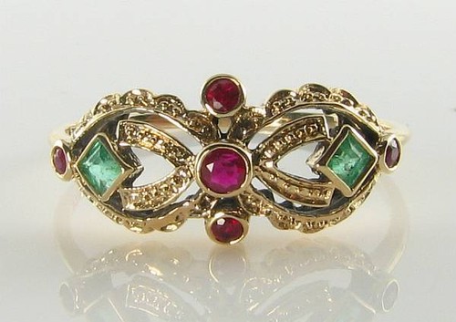 9ct yellow gold - gold, colombian