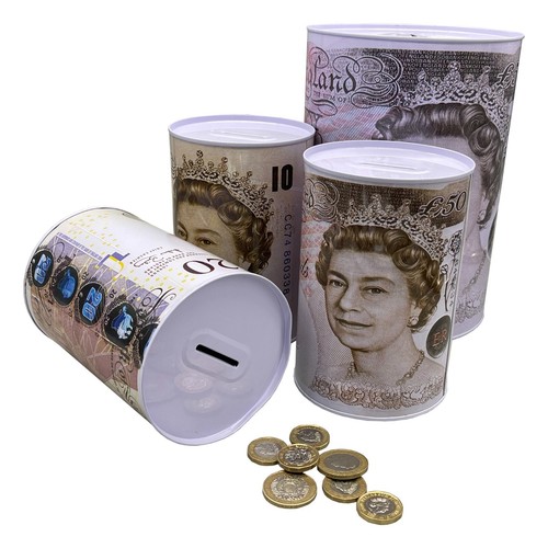 Sterling sealed money - money, tin