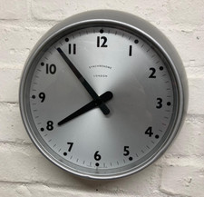 Vintage Reclaimed Synchronome London Office Wall Clock (Battery Powered)