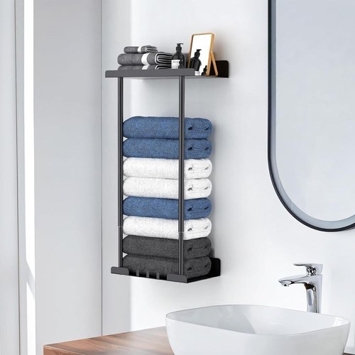 Towel holder rack bathroom - rack,