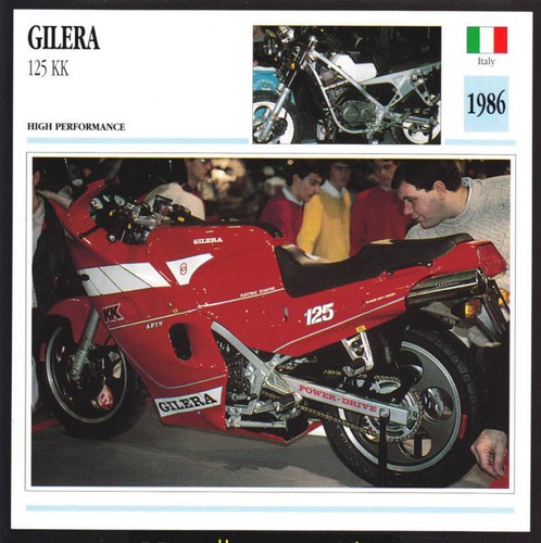 1986 gilera 125cc - gilera,