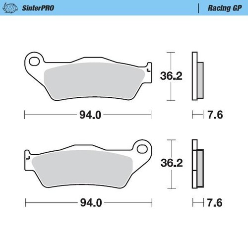 Motomaster front pro racing - front,
