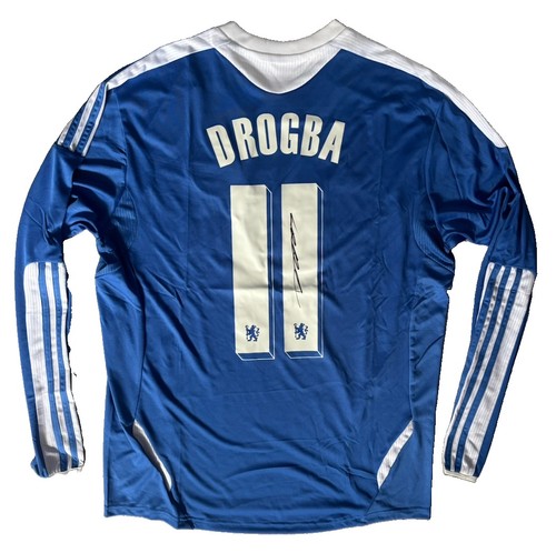 Didier drogba rare hand signed - didier,