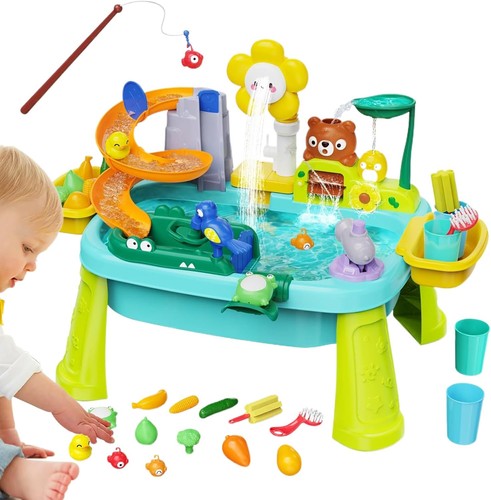 Sand and water table - water, kids