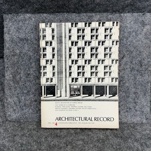 Vintage architectural record - vintage,