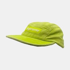 Neon Corduroy Cap / Size Adjustable / Mens / Green / Cotton Blend