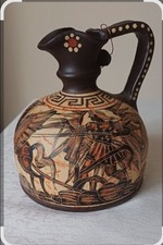  Handmade Oinochoe Wine Jug
