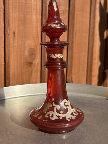 Antique ruby red - ruby, biedermeier