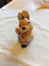 Tinker Stoneware Vintage Hand Painted Rabbit - Moorcraft 'Chipper’Lilac outfit