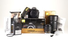 Nikon D5500 DSLR & 18-55mm &