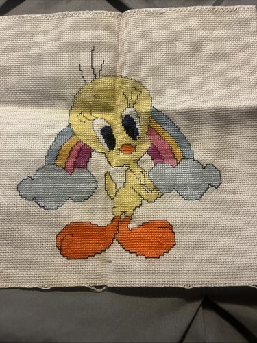 Completed tweetie pie cross - tweetie,