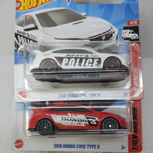 Hot wheels 2018 honda civic - honda,