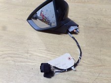 34081 H3F 2013-2016 MK3 SEAT LEON CUPRA 280 NSF POWER FOLDING WING MIRROR.
