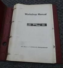 1987-1989 Porsche 928 Suspension Brakes & A/C Shop Service Repair Manual 1988