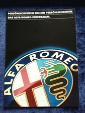 1983 Alfa Romeo Programme, Alfa 33, Giulietta 2.0, Alfetta 2.0, Spider 2.0, GTV
