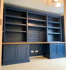 Bespoke office desk library - bespoke,