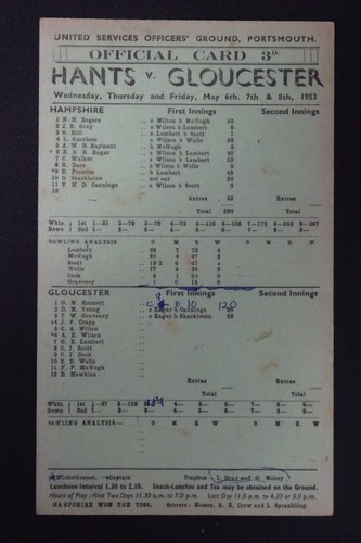 1953 hampshire v - 1953,
