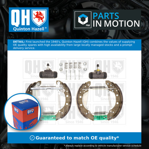 Brake shoes set fits skoda - shoes,