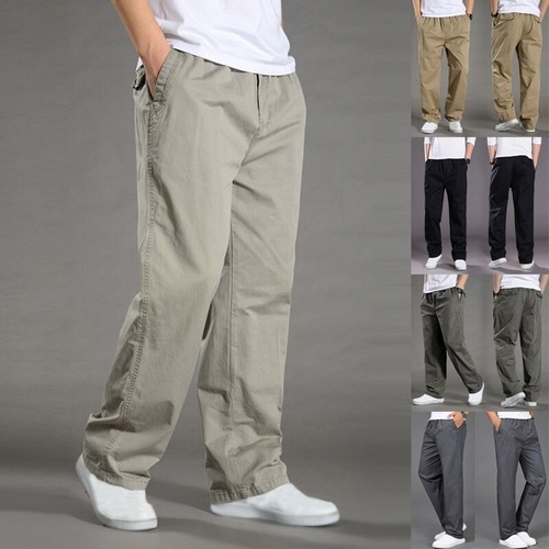 Men cargo trousers - men's,