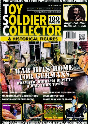 Toy soldier collector magazine - soldier,